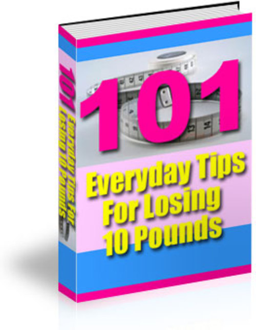 Product picture 101Tips for Losing  10 Pounds 